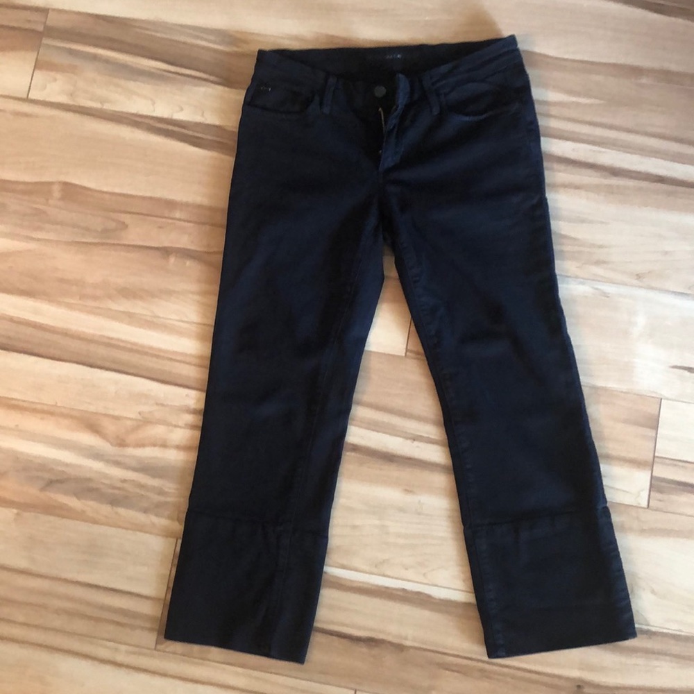 Joe’s Jeans Black Socialite Kicker Crop Pant